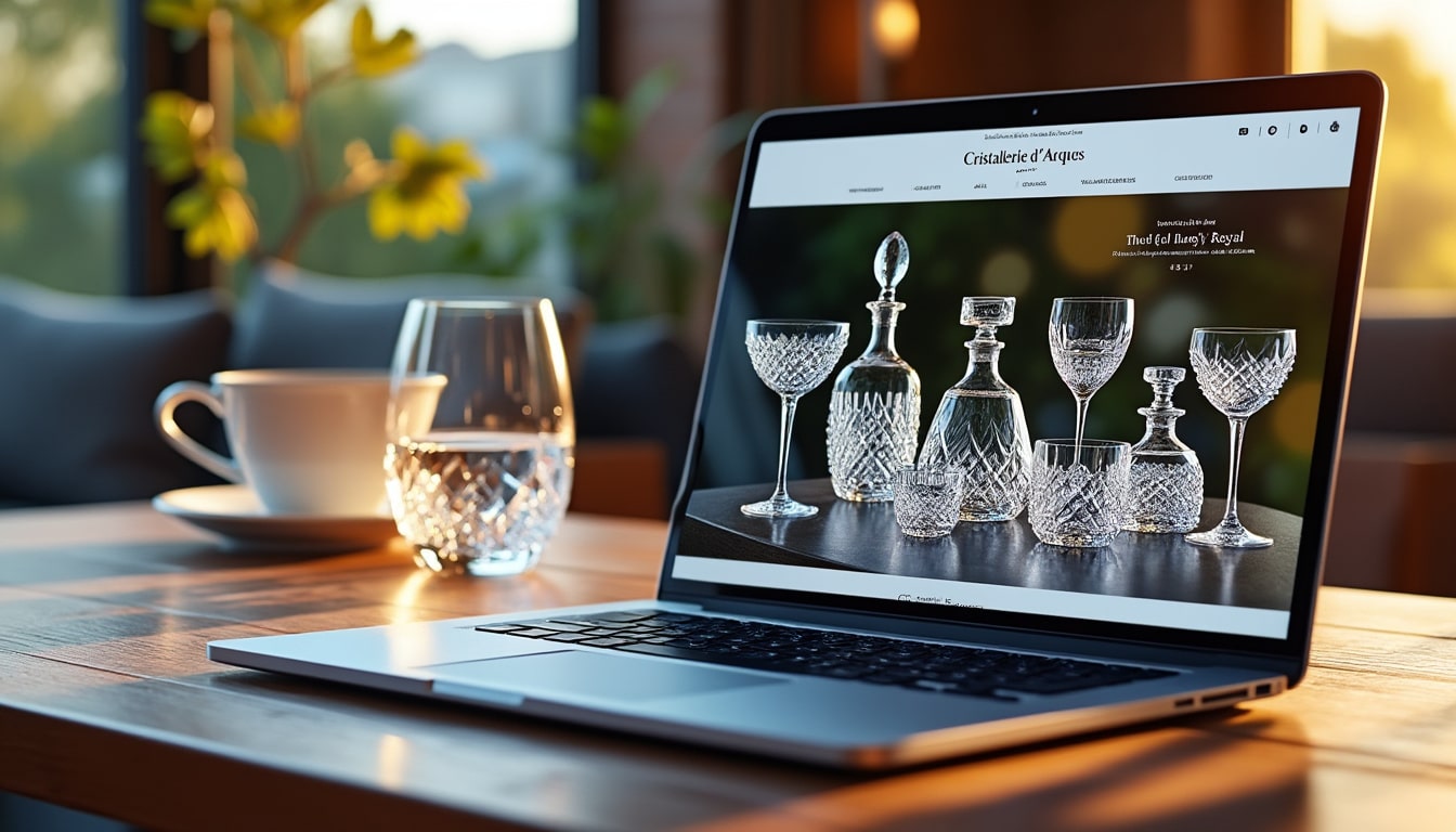 Cristallerie d&rsquo;arques boutique en ligne : le comparatif
