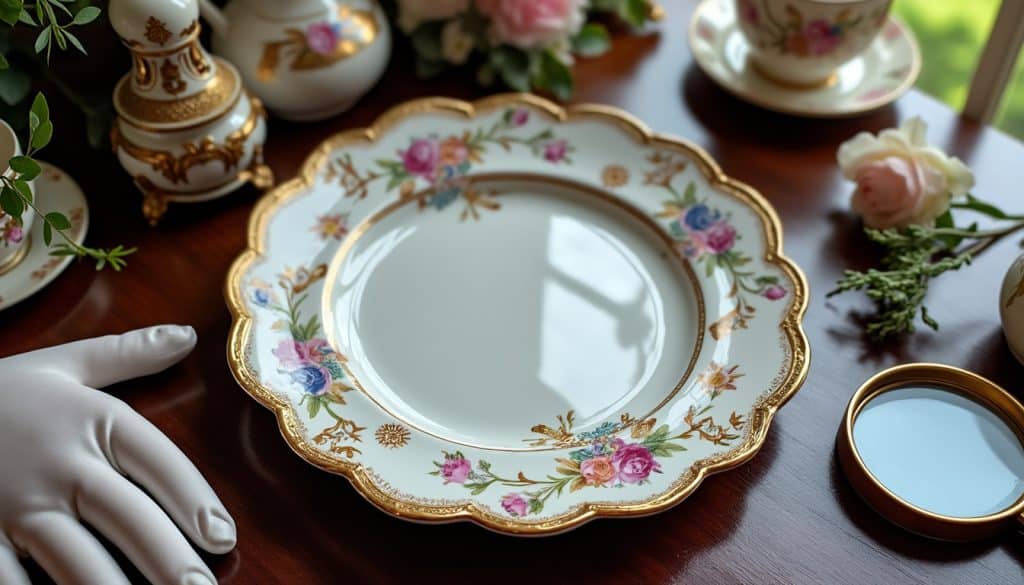 Estimation porcelaine de limoges ancienne : ce que dit le cadre