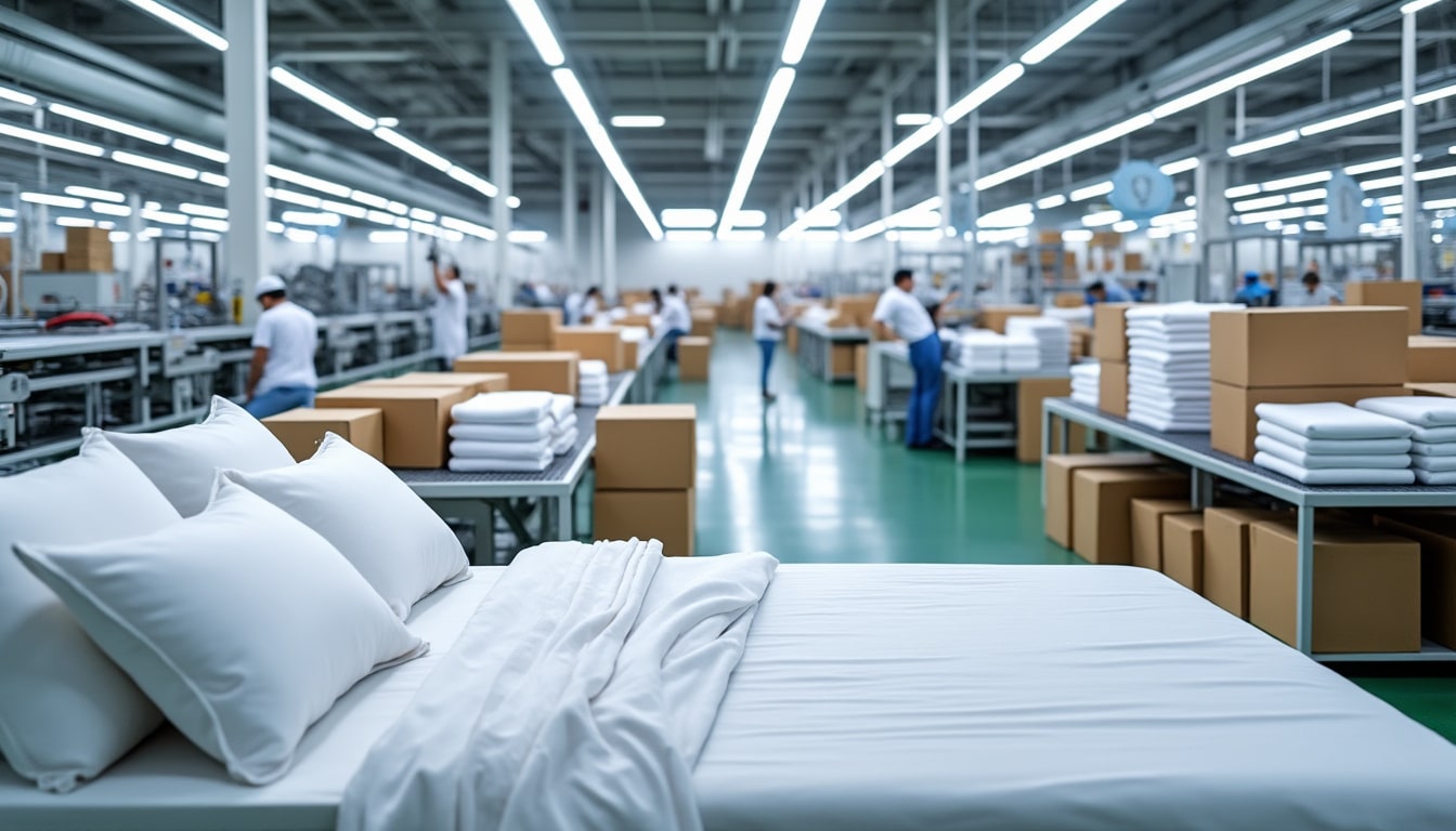 Vente directe usine linge de maison : de A à Z