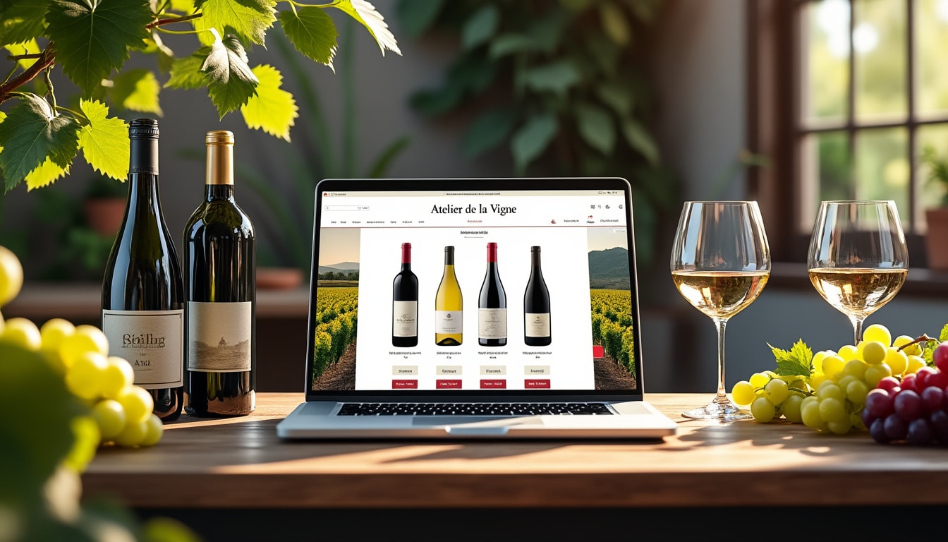 Atelier de la vigne- boutique en ligne : le comparatif