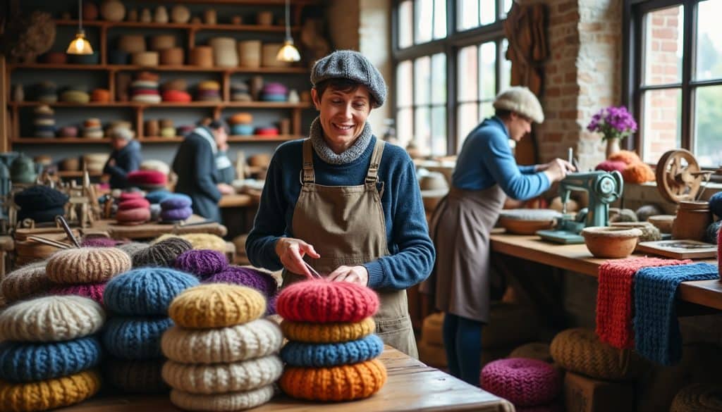 Béret et bonneterie : les ateliers qui subsistent
