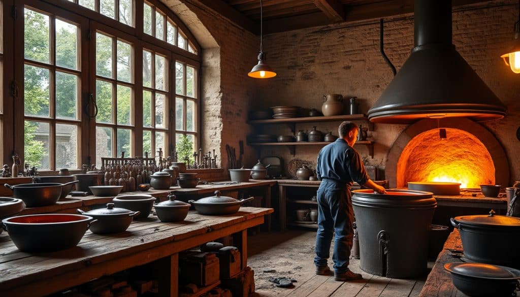 Casserole et poêle françaises : les fonderies et les ateliers