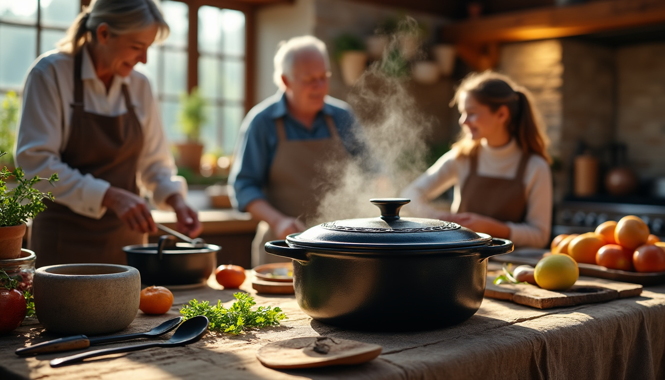Cocotte en fonte : pourquoi elle traverse les générations