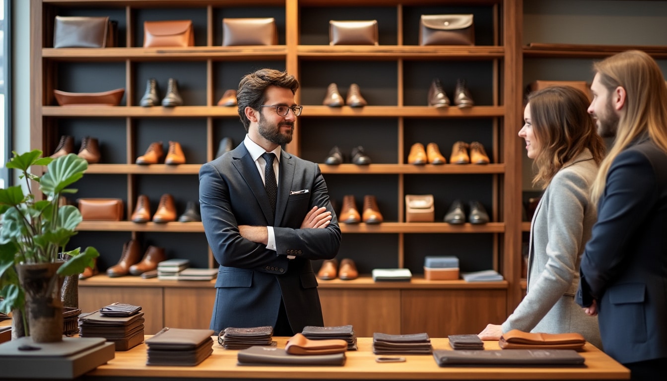 La halle aux chaussures maroquinerie : ce que dit le cadre