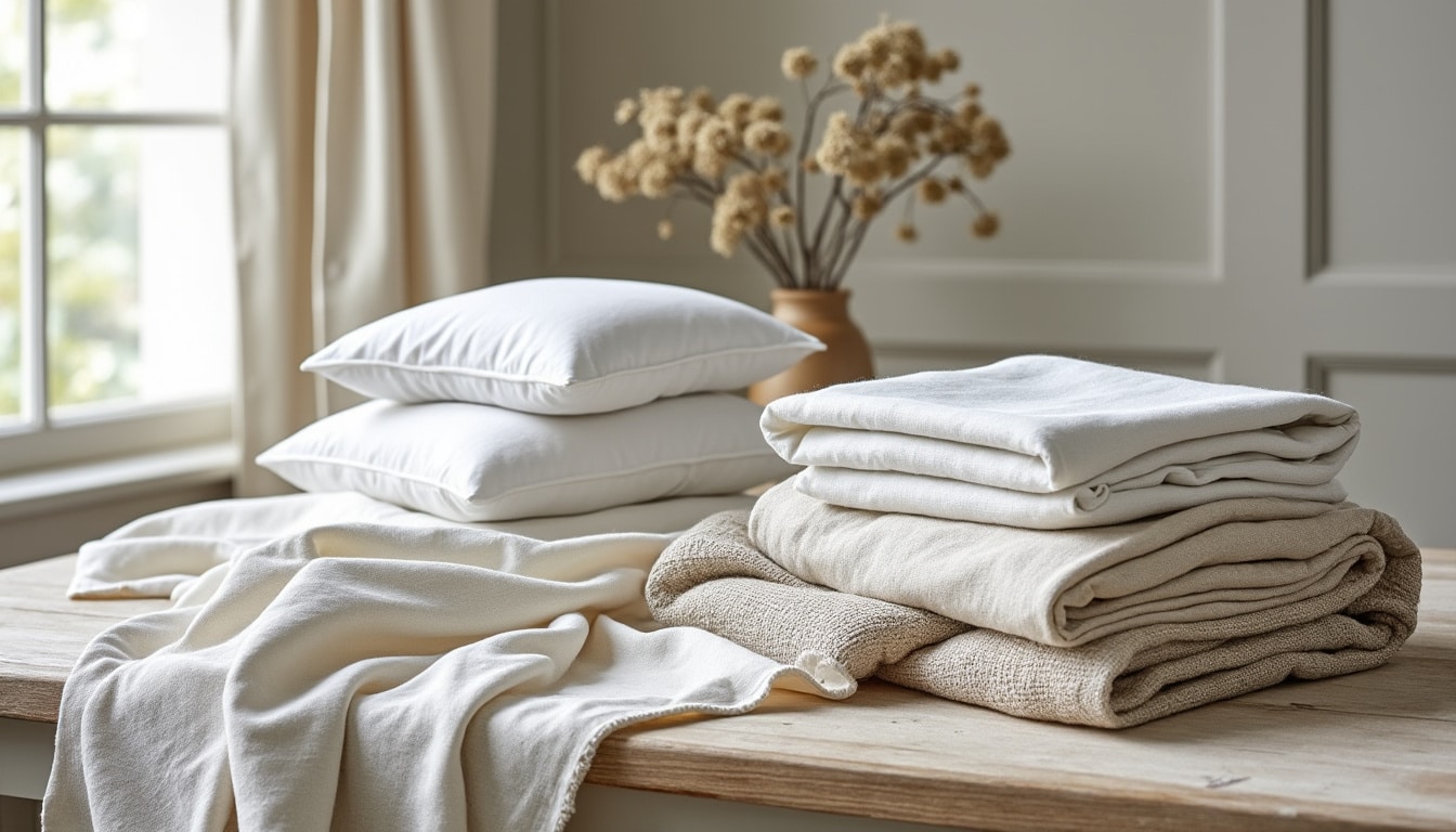 Linge de maison français : les tissages et leurs qualités