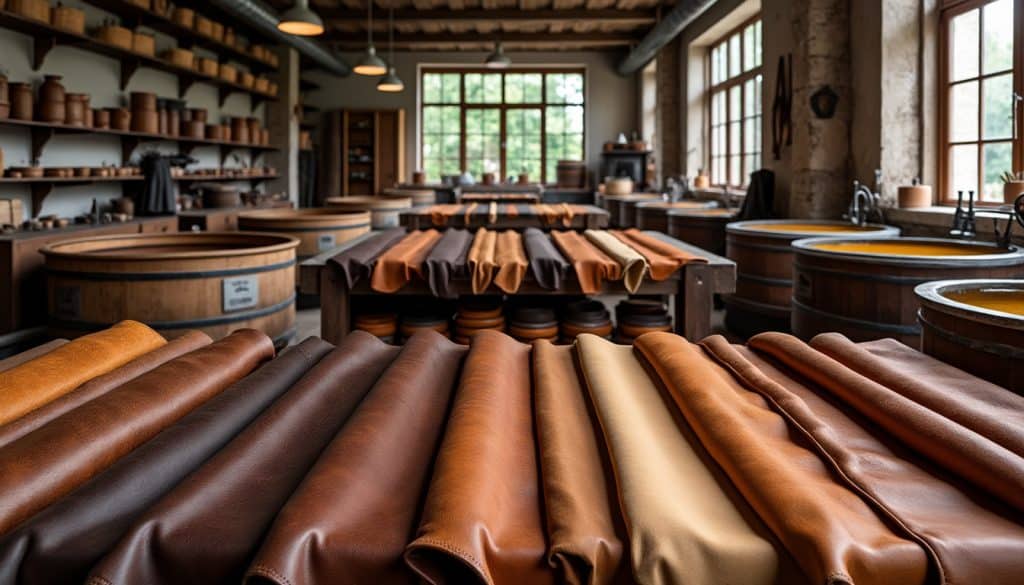 Maroquinerie française : les cuirs et les tanneries