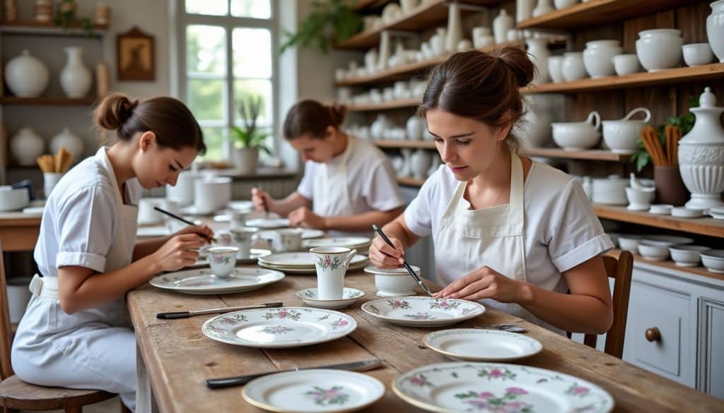 Porcelaine de Limoges : les manufactures et leurs marques