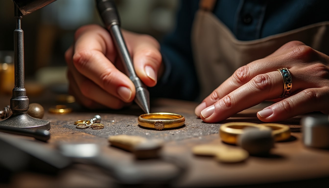 Bijouterie française : poinçons et fabrication locale
